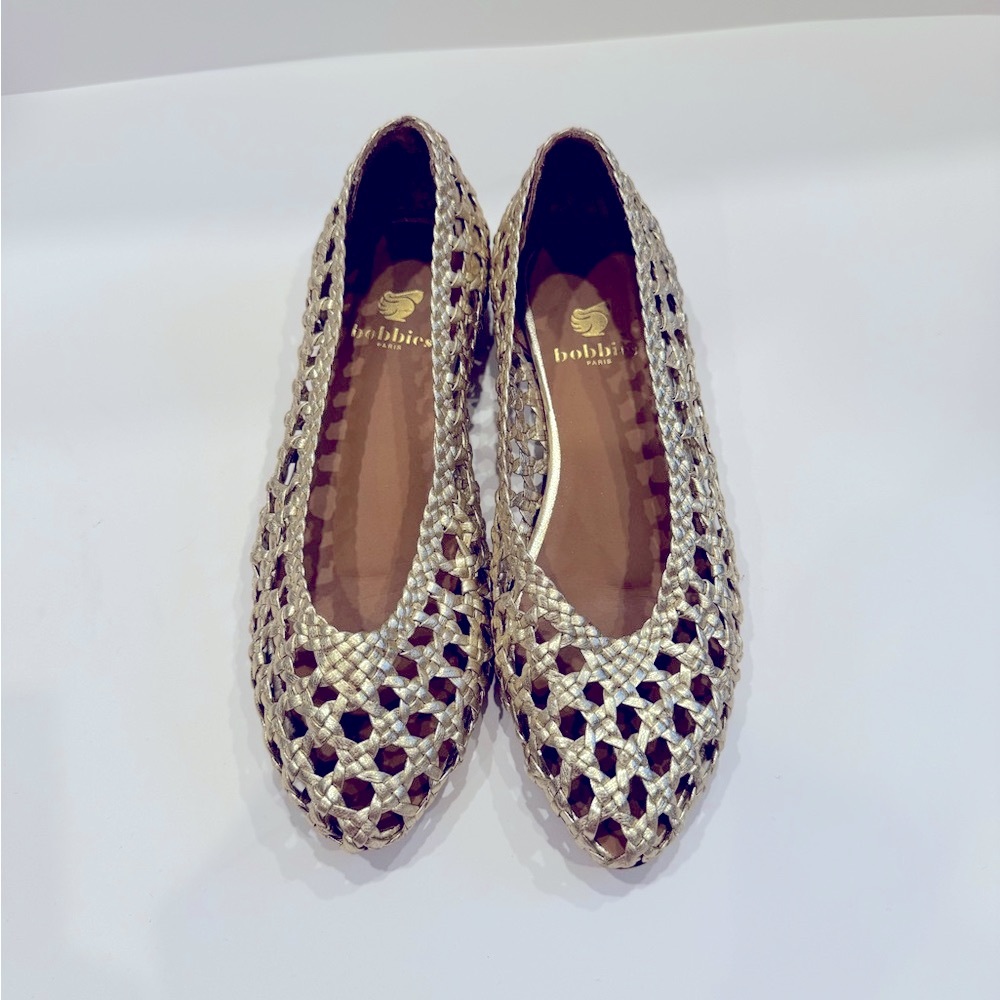 Gold Women's Flats